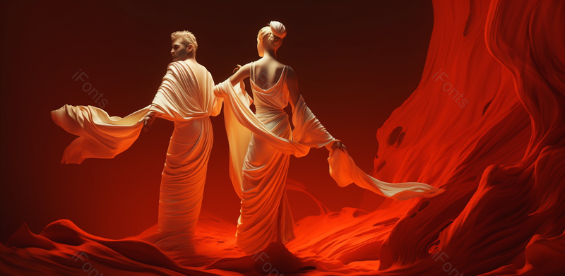 西方父母感恩节情人节手绘光影橙色背景,插画/手绘图,插画/手绘图库,插画/手绘图下载,插画/手绘